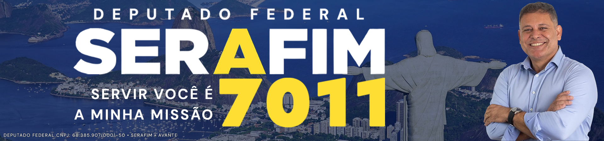 Banner de Apoio - José Luiz Alves Serafim
